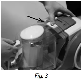 concept VP 5090 Floor Vacuum Cleaner - REPLACING