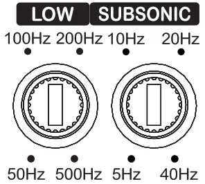 SoundDigital 2400 1 4 Ohm Mono Car Amplifier - CROSSOVER SET UP 3