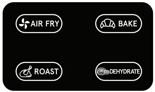 Gourmia GGA2100 Smokeless Grill and Air Fryer - DEHYDRATE 1