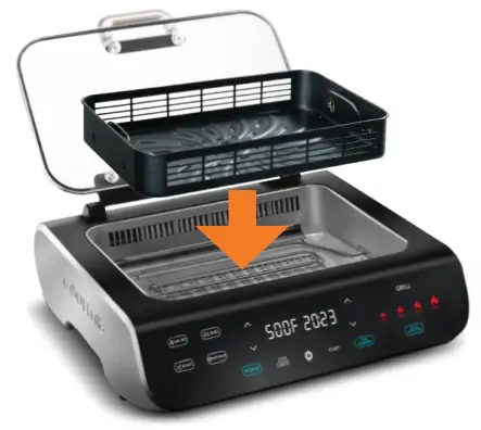 Gourmia GGA2100 Smokeless Grill and Air Fryer - DEHYDRATE