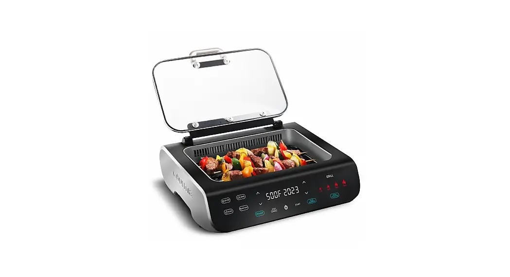 Gourmia Gga2100 Smokeless Grill And Air Fryer User Manual