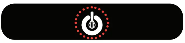 Gourmia GGA2100 Smokeless Grill and Air Fryer - power