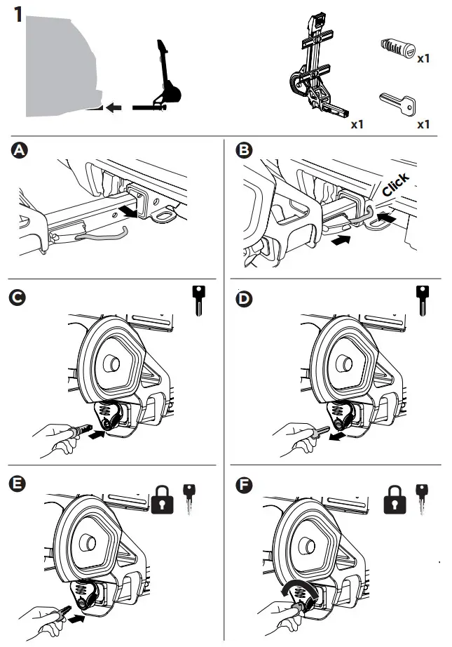 THULE 904450 T2 Pro X Hitch Bike Rack - Figure 3