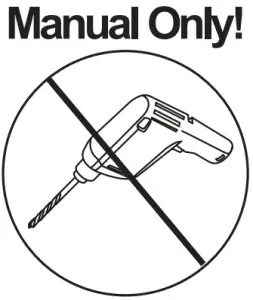 manual only
