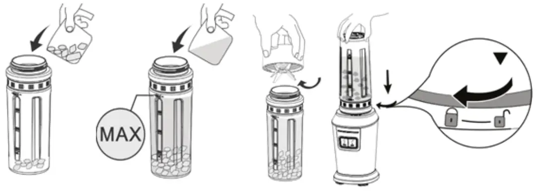 wilfa TG1B-700 2Go XL Flaske Til Blender - fig1