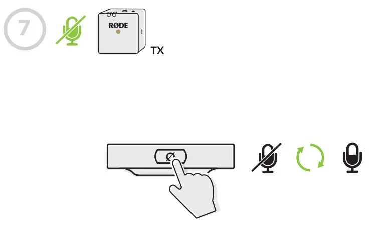 RODE Wireless GO II 2 Person Compact Digital Wireless Microphone - Figure 11