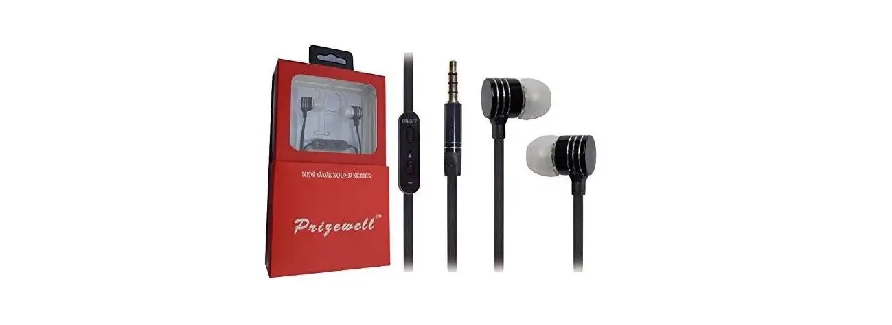 Prizewell In-ear 3.5mm Handsfree Noise Isolation Stereo Earphones-black User Guide