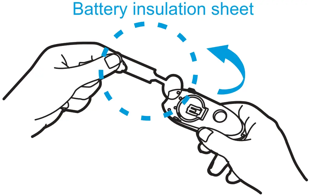 Midea GZ20D2W Garment Steamer - Battery insulation sheet