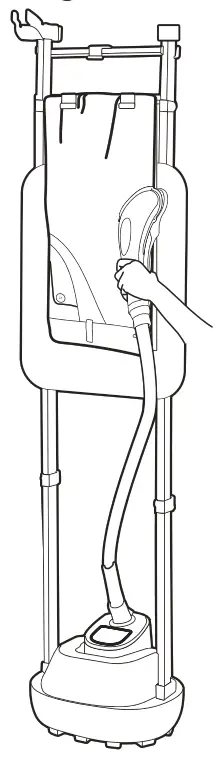 Midea GZ20D2W Garment Steamer - Ironing o