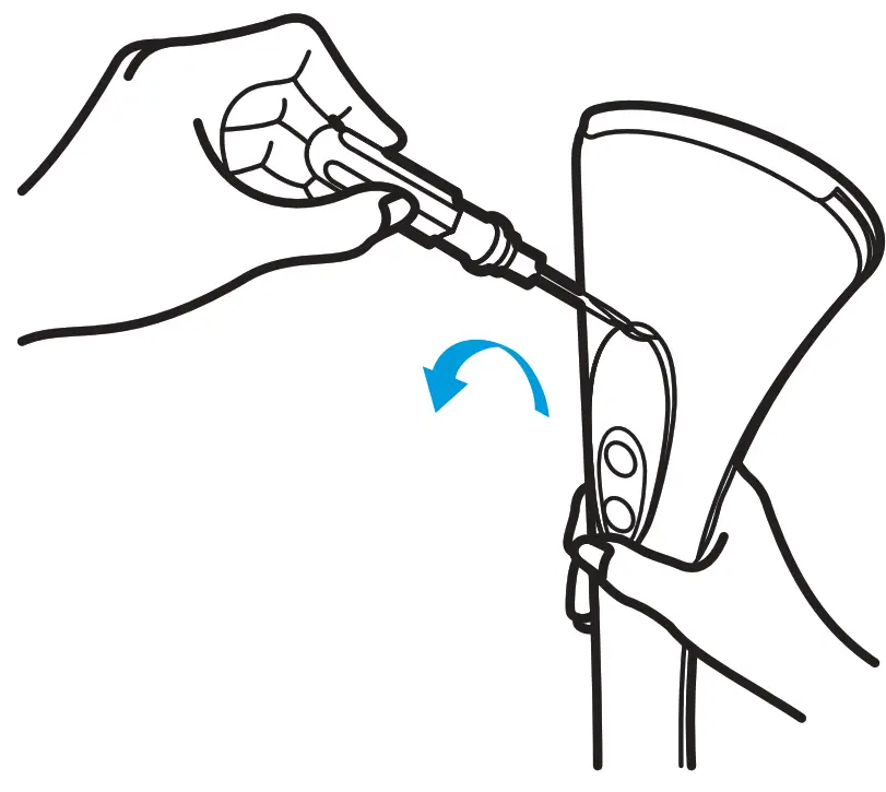 Midea GZ20D2W Garment Steamer - control box