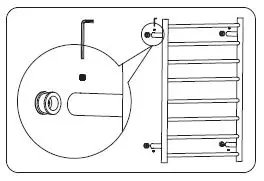 VOGUE-255659-6-Bar-Heated-Towel-Rail-With-Timer-FIG-2