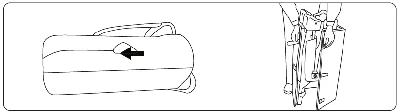 FUFU GAGA WFKF180057-01 Black Baby Crib Adjustable Infant Bassinet Bed Playpen 06