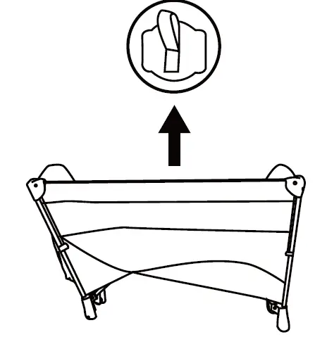 FUFU GAGA WFKF180057-01 Black Baby Crib Adjustable Infant Bassinet Bed Playpen 22