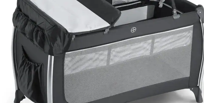 Fufu Gaga Wfkf180057-01 Black Baby Crib Adjustable Infant Bassinet Bed Playpen Instruction Manual