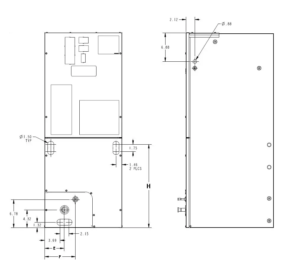 AMERISTAR-A4AH6-Variable-Speed-Convertible-Air-Handler-fig2