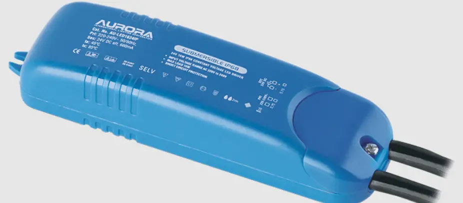 Aurora Au-led1624ip 24v Constant Voltage 16w Led Driver Instruction Manual Aurora Au-led1624ip 24v Constant Voltage 16w Led Driver Instruction Manual