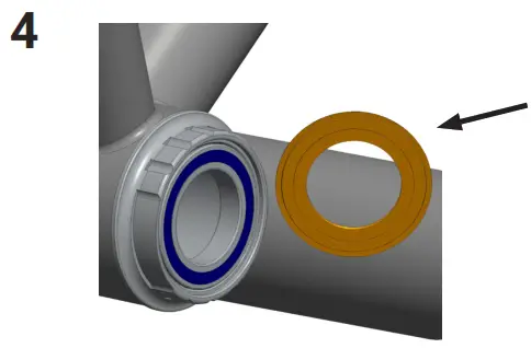 PRAXIS Shimano BB30 73mm or 68mm Rubber Collet BB - 7