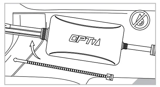 OPT7 B07P5KPV4D AURA PRO Motorcycle LED Light Kit - Control