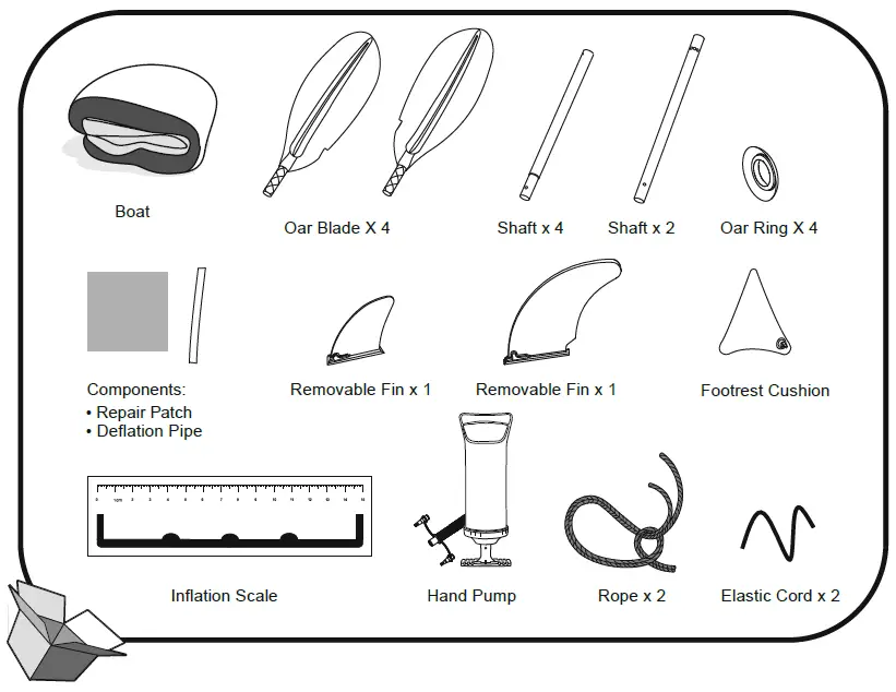 Bestway 65131E Inflatable Double Kayak 1