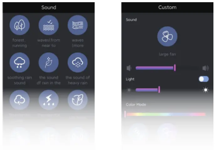Brilnurse White Noise Sound Machine - sound