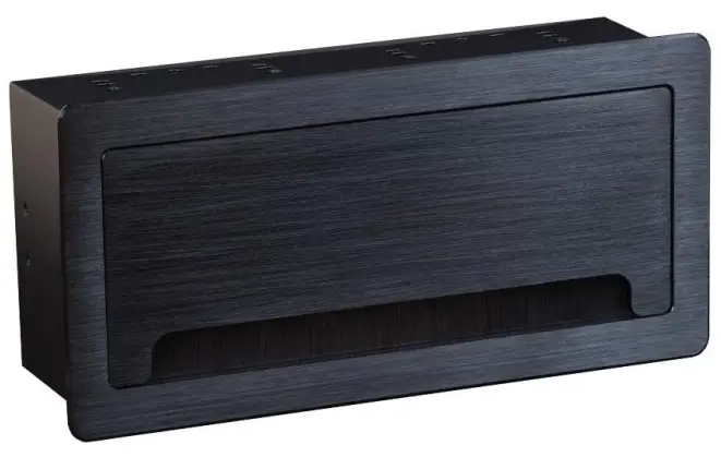 MuxLab 500610 Table Top Panel Black