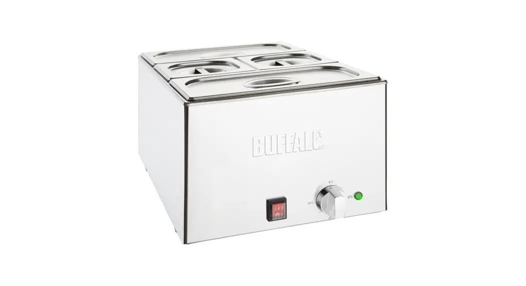 Buffalo Ft691 Bain Marie With Pans Instruction Manual