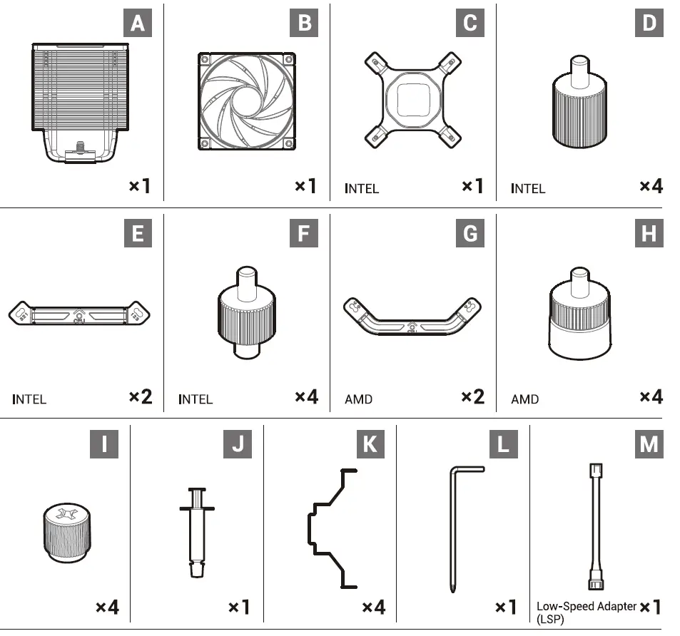 DEEPCOOL AK500 High-Performance CPU Cooler 1
