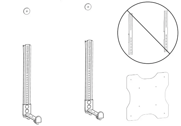 VIVO MOUNT - Speaker TV Mount
