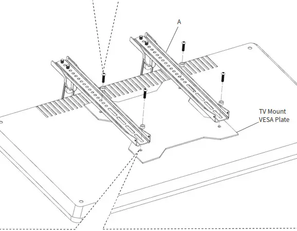 VIVO MOUNT- mounting holes as shown below 2