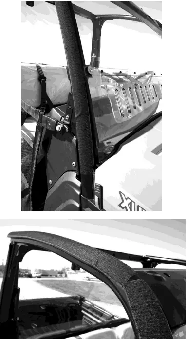 FALCON RIDGE JD-835-DRW01 John Deere XUV 835 Soft Door Rear Window Combo-FIG1