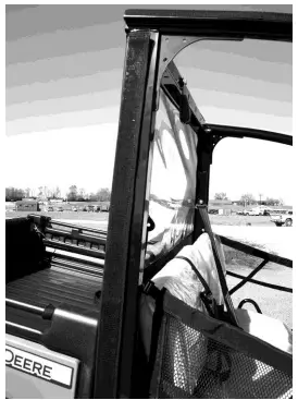 FALCON RIDGE JD-835-DRW01 John Deere XUV 835 Soft Door Rear Window Combo-FIG6