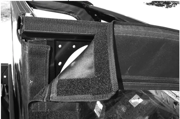 FALCON RIDGE JD-835-DRW01 John Deere XUV 835 Soft Door Rear Window Combo-FIG8