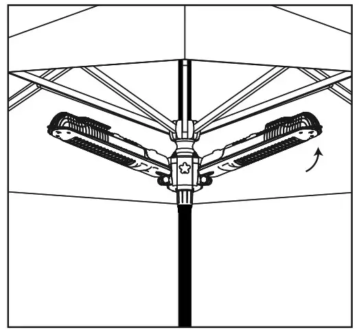 Leuchten Direkt 99513 18 Lights and Lamps for House and Garden - Minimum distances to be observed 6