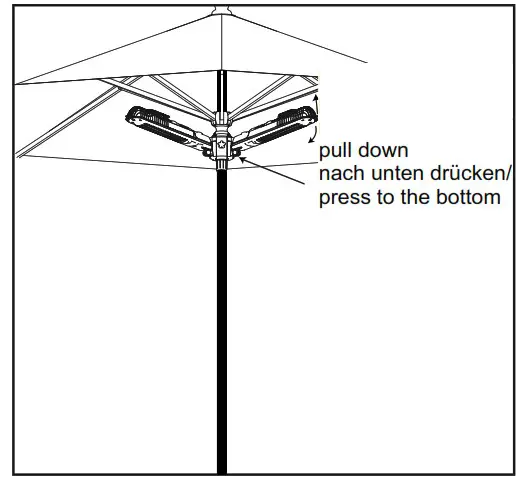 Leuchten Direkt 99513 18 Lights and Lamps for House and Garden - Minimum distances to be observed 7
