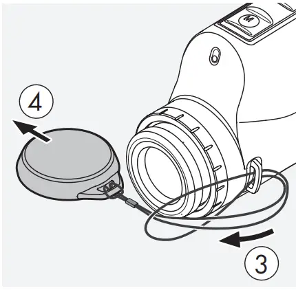FITTING THE EYEPIECE COVER