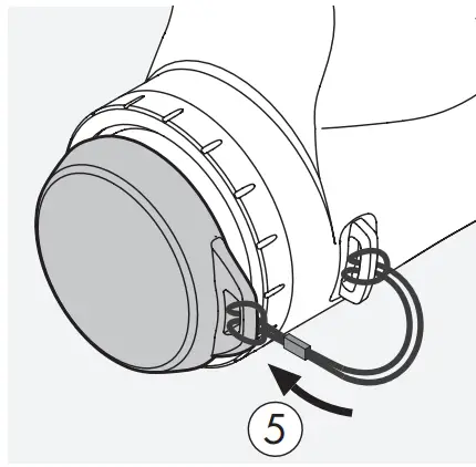 FITTING THE EYEPIECE COVER