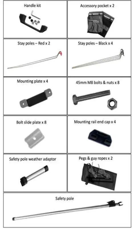 23ZERO Panther 2000 Aluminium Hardshell Roof Top 1