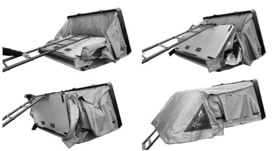 23ZERO Panther 2000 Aluminium Hardshell Roof Top 10