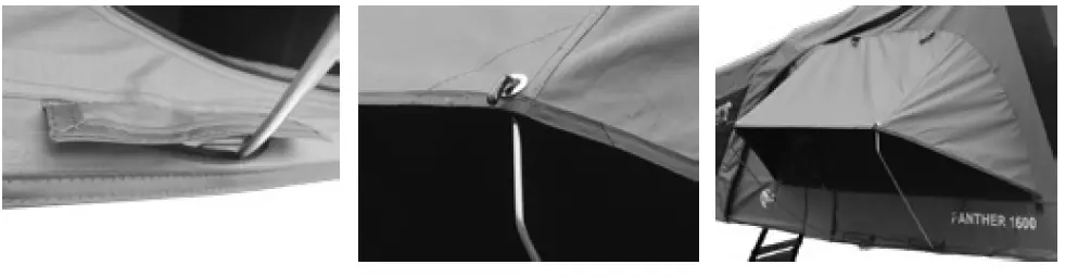 23ZERO Panther 2000 Aluminium Hardshell Roof Top 13