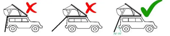 23ZERO Panther 2000 Aluminium Hardshell Roof Top 3