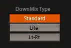 WAVES DTS Neural DownMix - DownMix Type