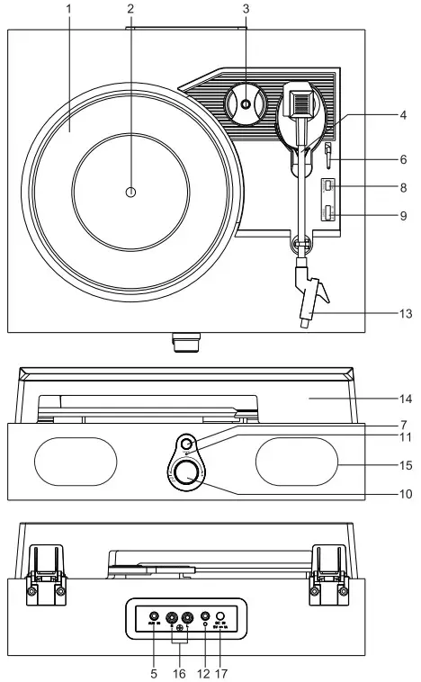 Tyler TT603BT Turntable - Overview