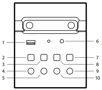 DESCRIPTION OF TOP PANEL
