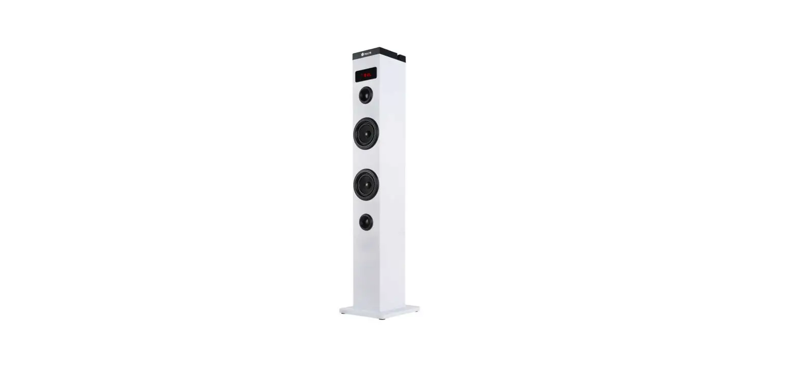 Ngs Sky Charm Tower Speaker Compatible With Bluetooth User Manual