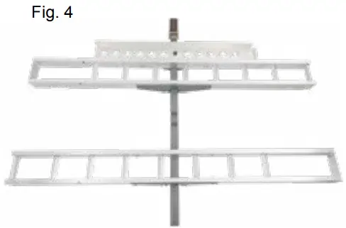 BLACK WIDOW AMC 600 2 Aluminum Double Motorcycle Carrier - Fig. 4