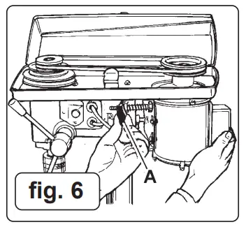 SEALEY PDM125B V2 PDM155B V2 Bench Mounted Pillar Drills - fig 5