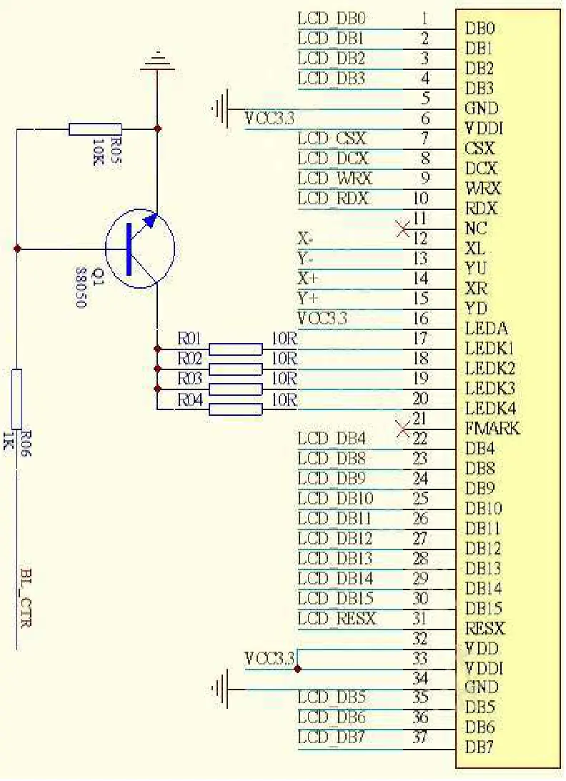 Surenoo STP0280C1 240320 Series TFT LCD Panel - Figure 3