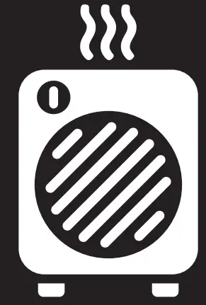 VONROC EH516AC Electric Ptc Tower Fan Heater fig 1