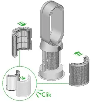 dyson HP07 Purifier Hot+Cool - Assembling your machine 1