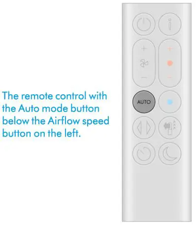 dyson HP07 Purifier Hot+Cool - Auto mode